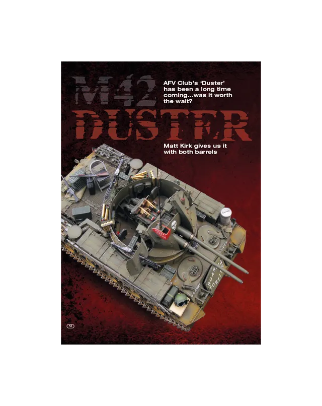 AFV Modeller AFV67 rivista PDF M42 Duster copia singola