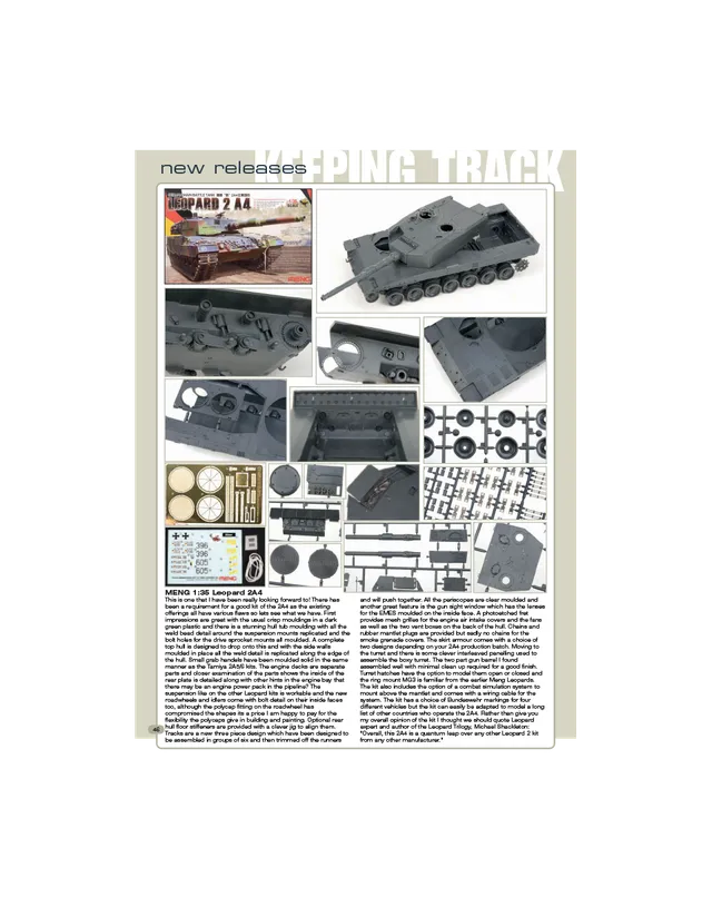 AFV Modeller AFV83 Keeping Track articolo PDF