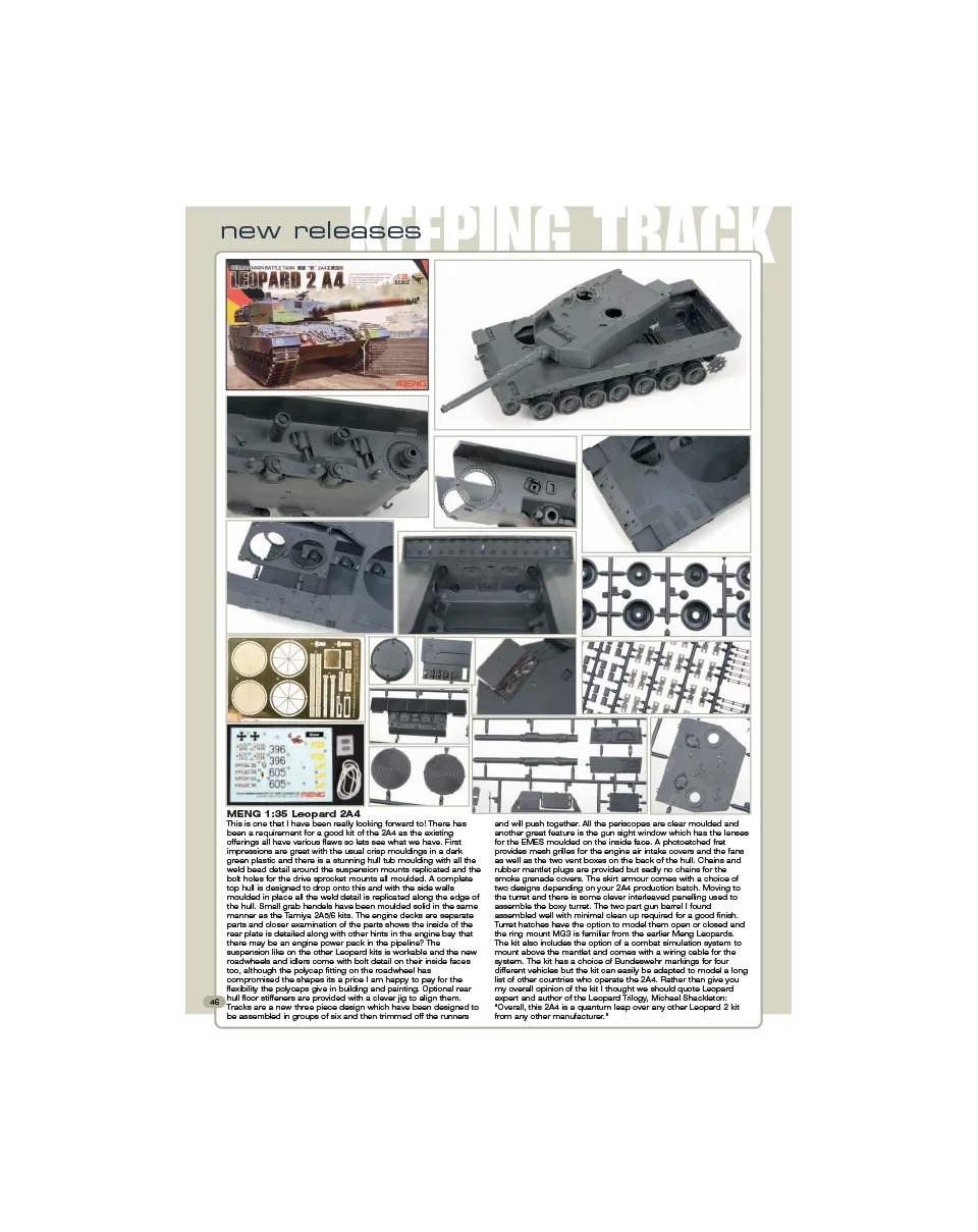 AFV Modeller AFV83 Keeping Track articolo PDF