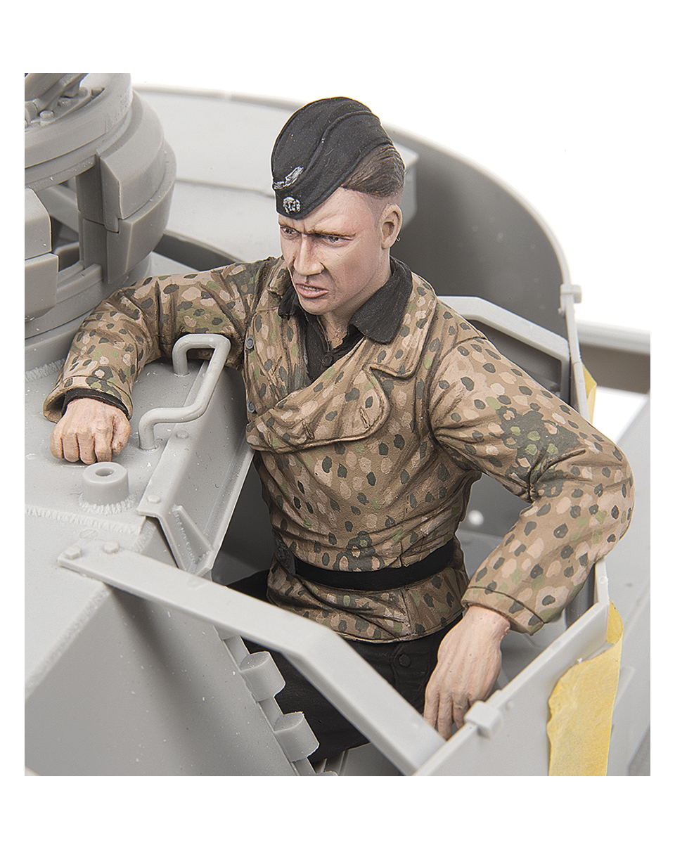 AFV Modeller 1:16 Panzer IV Crew Gunner figura carrista
