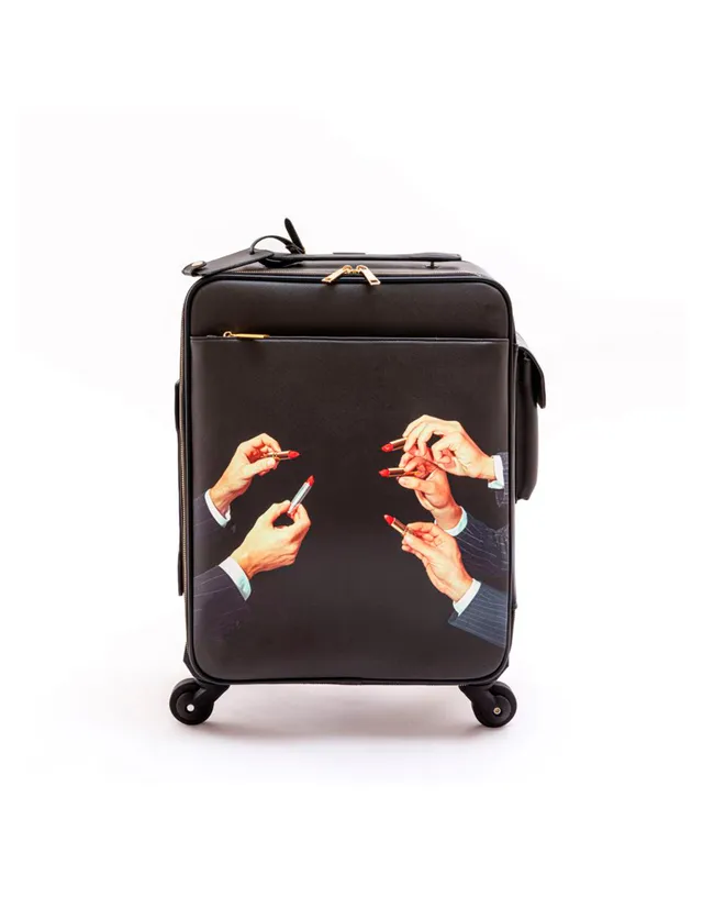 TOILETPAPER Lipstick Black trolley 40x55 cm