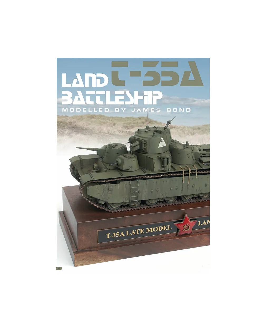 AFV Modeller Issue 57 T-35A articolo PDF carri