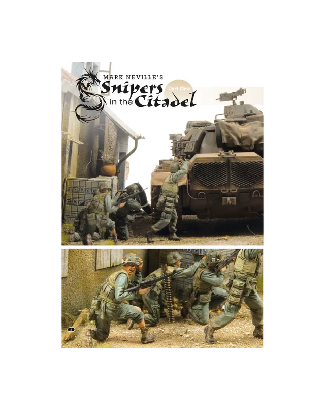 AFV Modeller AFV63 articolo PDF Snipers Citadel diorama