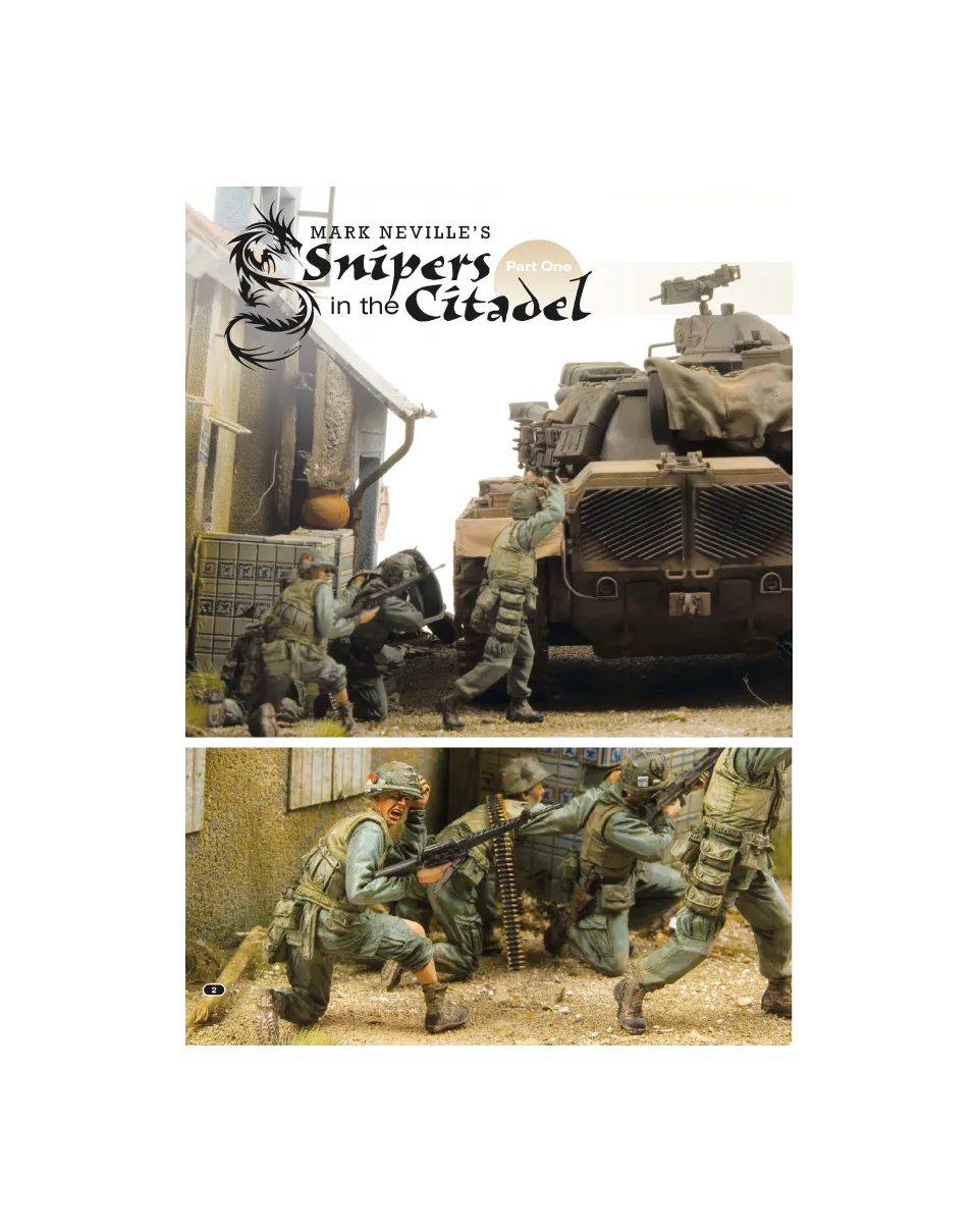 AFV Modeller AFV63 articolo PDF Snipers Citadel diorama