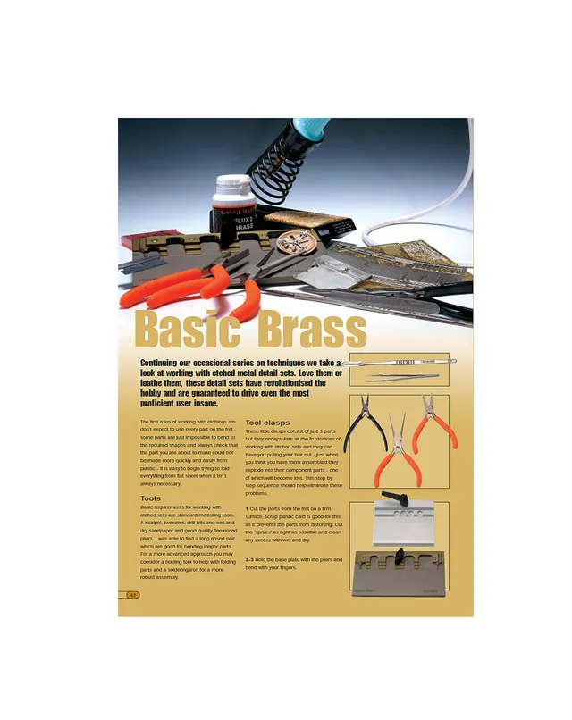 AFV Modeller Issue 10 Basic Brass articolo PDF ottone