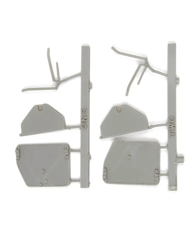 AFV Modeller portelli anteriori 1:16 set 2 pezzi blindati