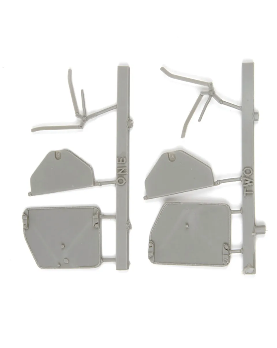 AFV Modeller portelli anteriori 1:16 set 2 pezzi blindati