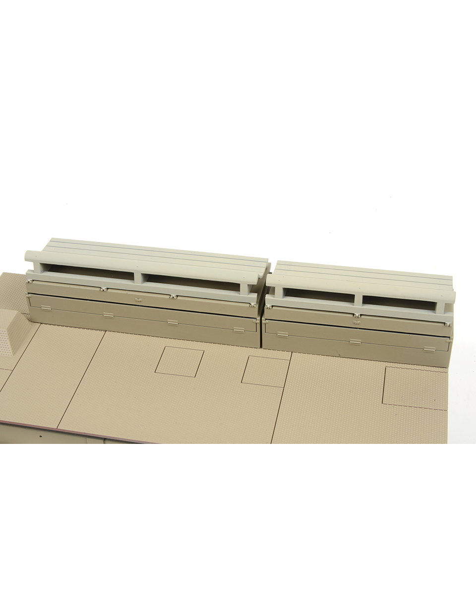 AFV Modeller 16152 SdKfz. 251 Bench Seats kit dettaglio 1:16 resina