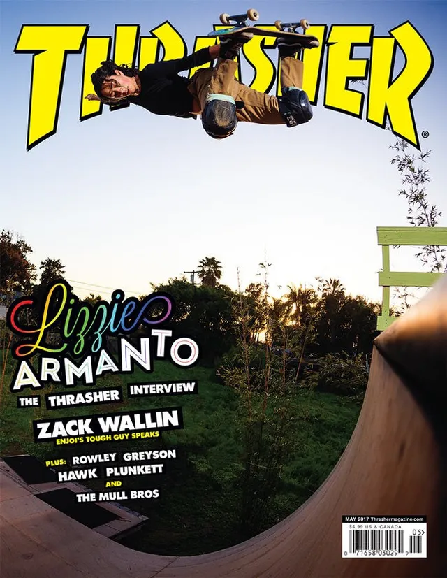 Thrasher Maggio 2017 rivista copia singola Armanto