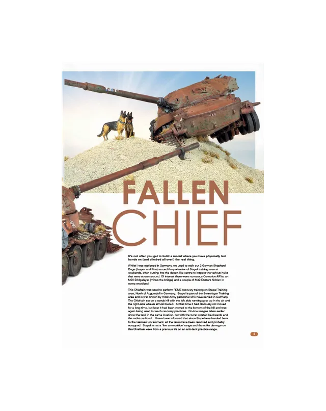 AFV Modeller AFV113 articolo PDF Fallen Chief