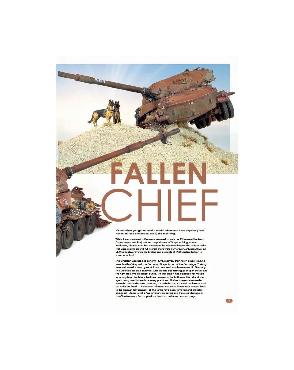 AFV Modeller AFV113 articolo PDF Fallen Chief