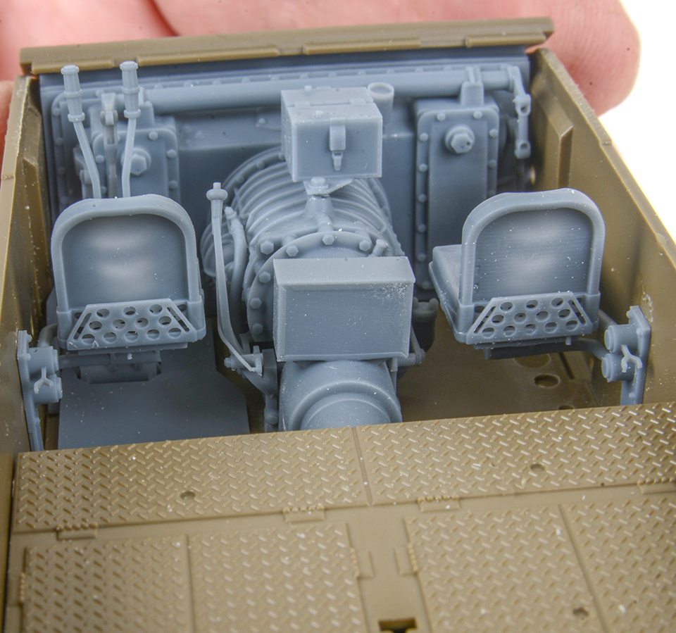 AFV Modeller 16340 M10 Achilles abitacolo set dettaglio 1:35