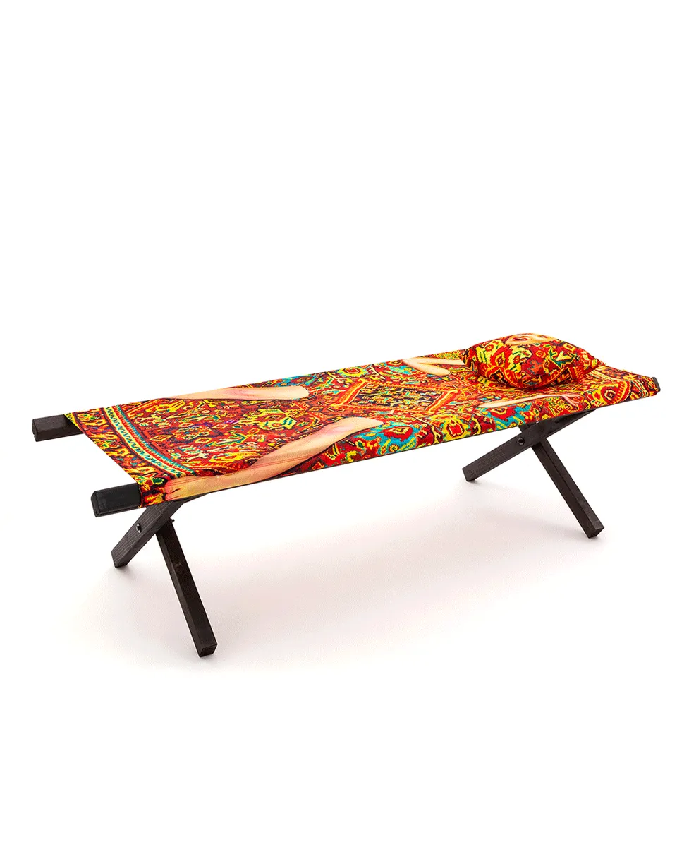 Toiletpaper Poolbed lettino Roses 74x195 prendisole