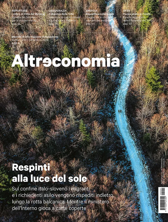 Altreconomia 229 Respinti alla luce del sole rivista copia singola