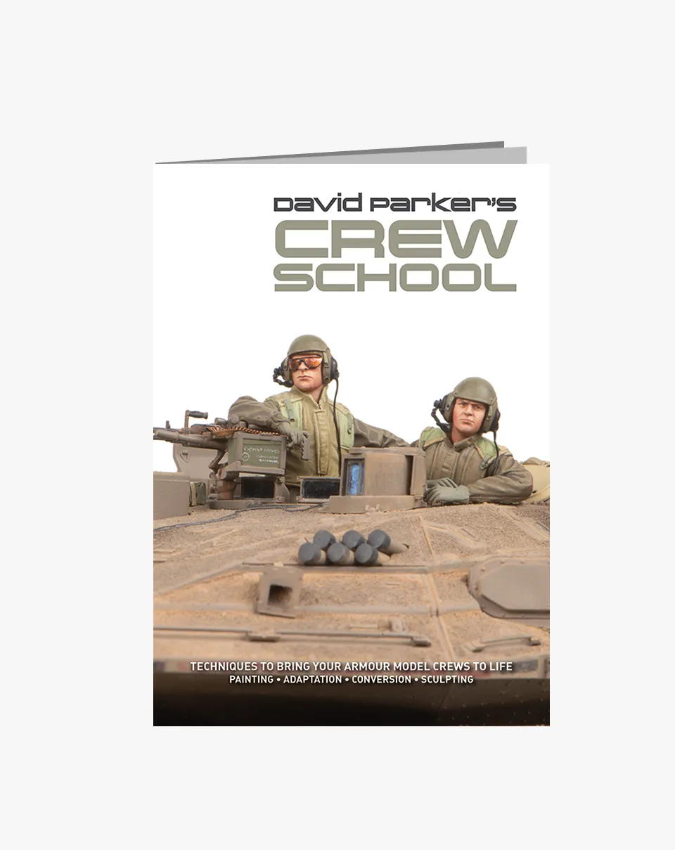 AFV Modeller David Parker Crew School libro figurini