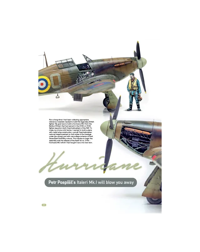 AFV Modeller AIR84 Hurricane rivista PDF copia singola aerei