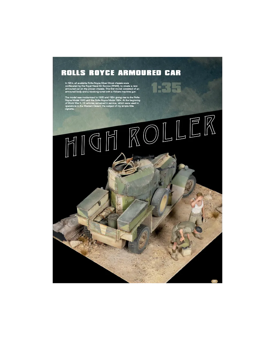 AFV Modeller AFV111 High Roller rivista PDF