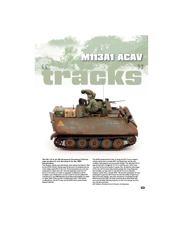AFV Modeller AFV141 M113A1 Tracks articolo PDF