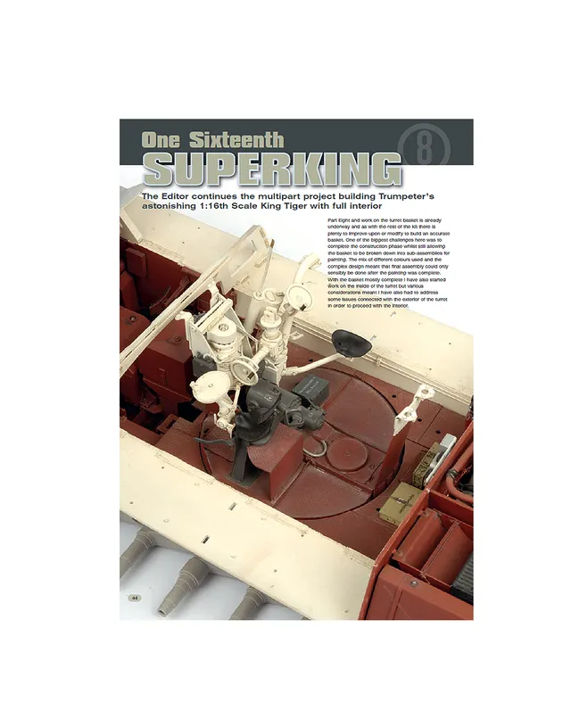 AFV Modeller 52 Superking Parte 8 articolo PDF 1:16
