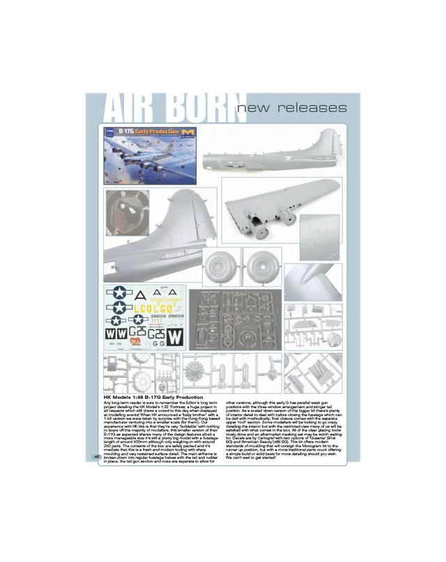AFV Modeller AIR89 articolo PDF Air Born aerei