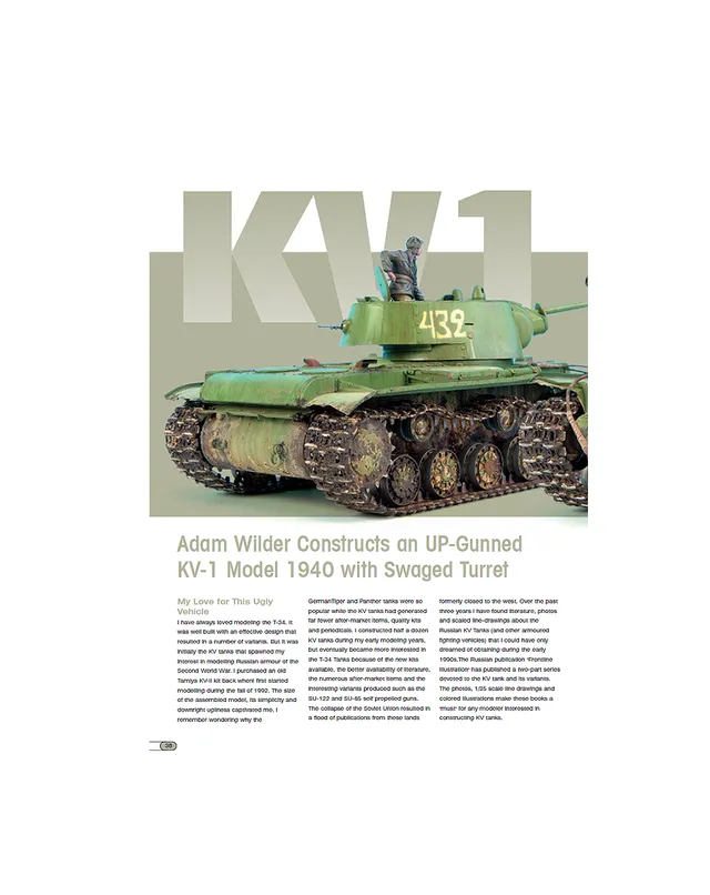 AFV Modeller Issue 22 KV1 Model 1940 articolo PDF