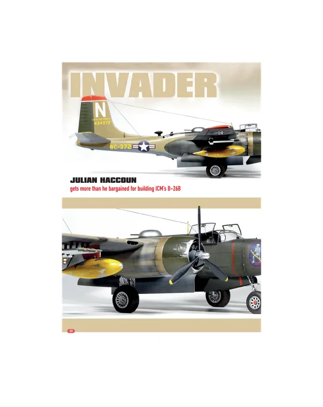 AFV Modeller AIR98 Invader rivista PDF copia singola aerei