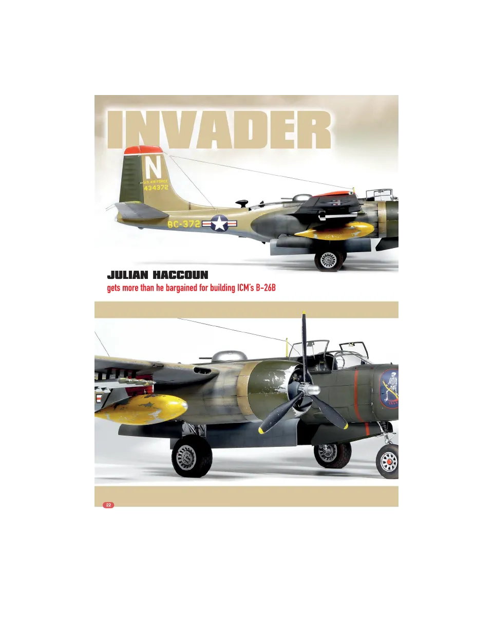 AFV Modeller AIR98 Invader rivista PDF copia singola aerei
