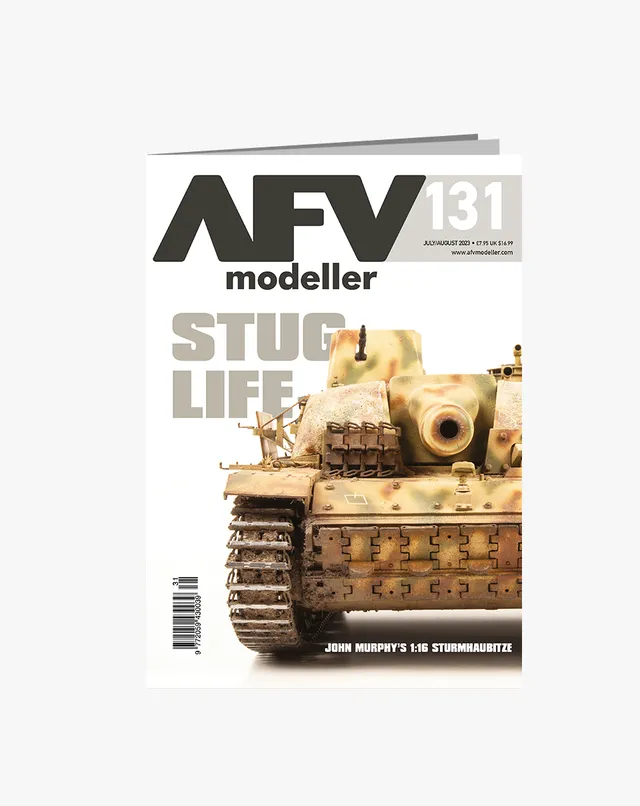 AFV Modeller Issue 131 rivista numero corazzati