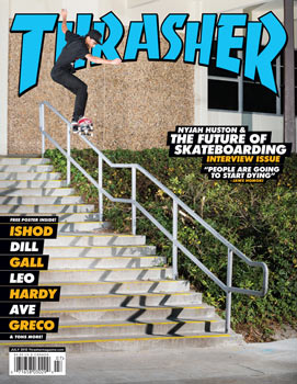 Thrasher rivista luglio 2013 copia singola con poster