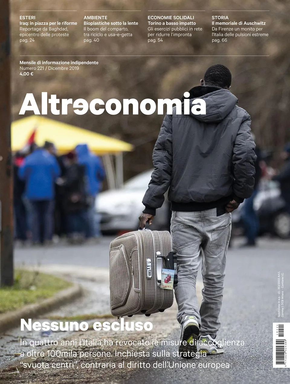 Altreconomia 221 rivista Nessuno escluso copia singola