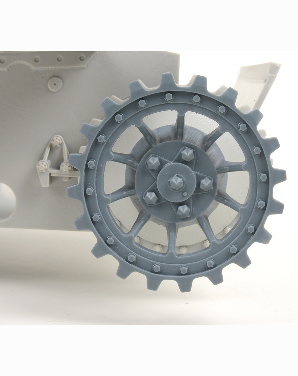 AFV Modeller 16184 Tiger 1 Late dettaglio sprocket 1:16