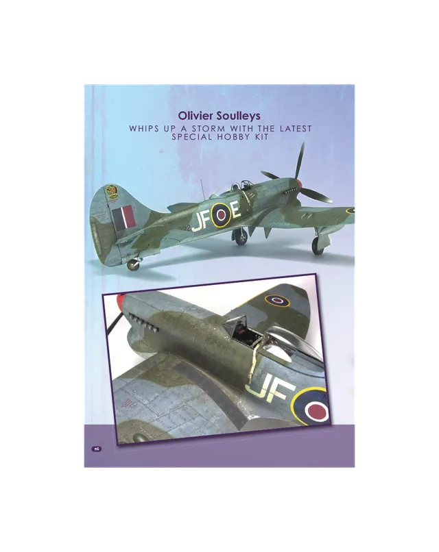 AFV Modeller AIR70 Whipping-up a Storm articolo PDF aereo