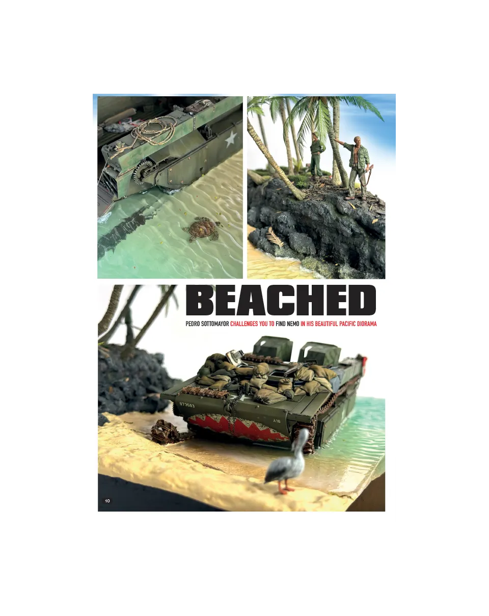 AFV Modeller AFV149 Beached articolo PDF modellismo mezzi