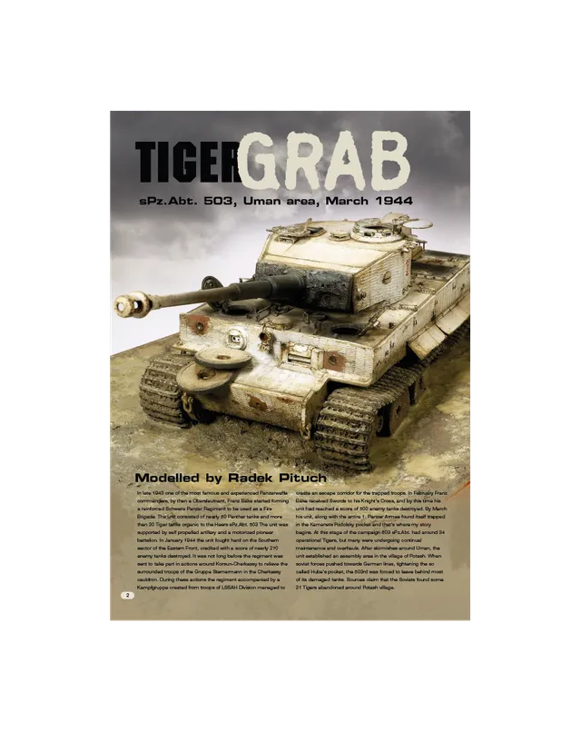 AFV Modeller AFV65 Tiger Grab Radek Pituch rivista PDF