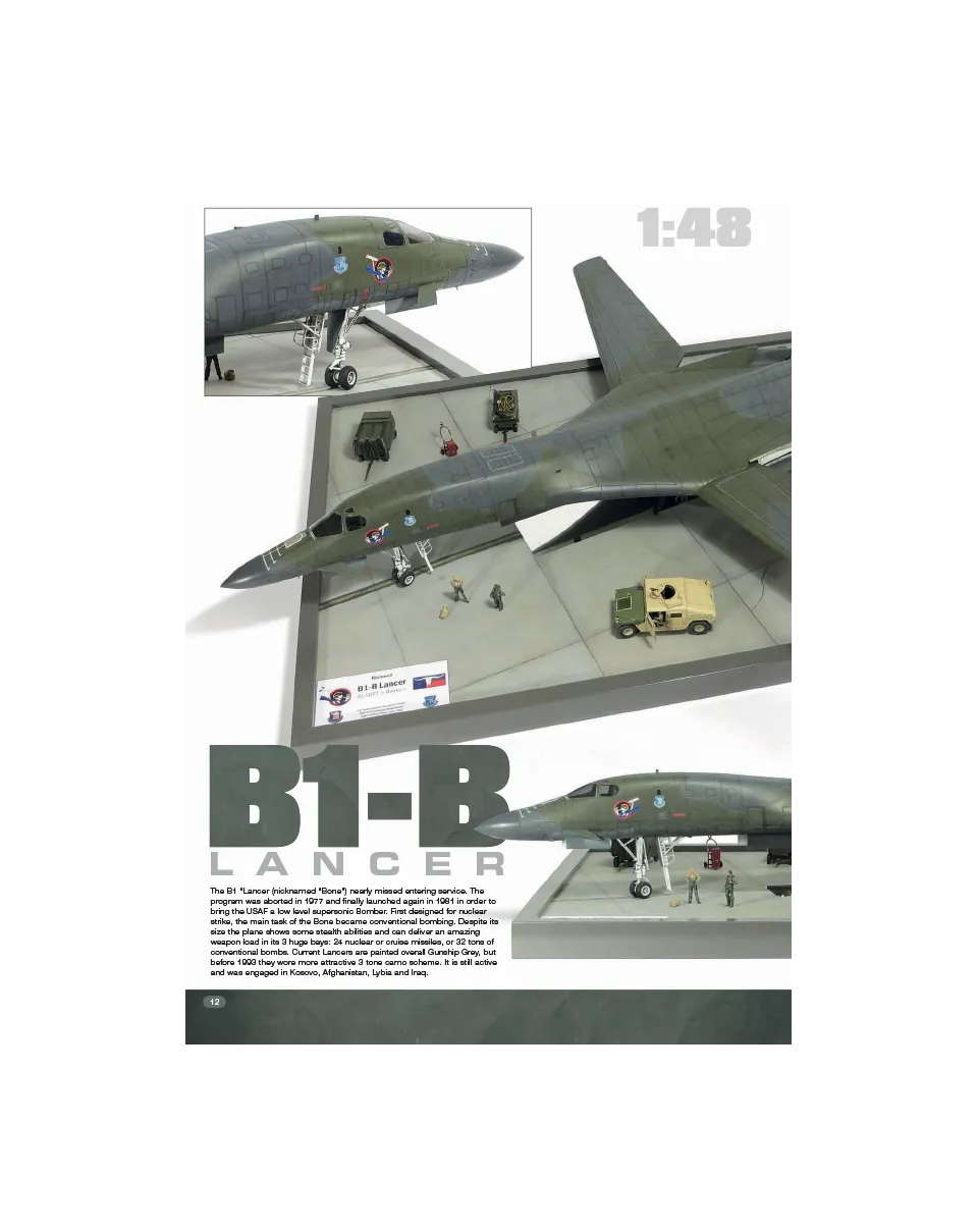 AFV Modeller AIR60 articolo PDF B1-B Lancer