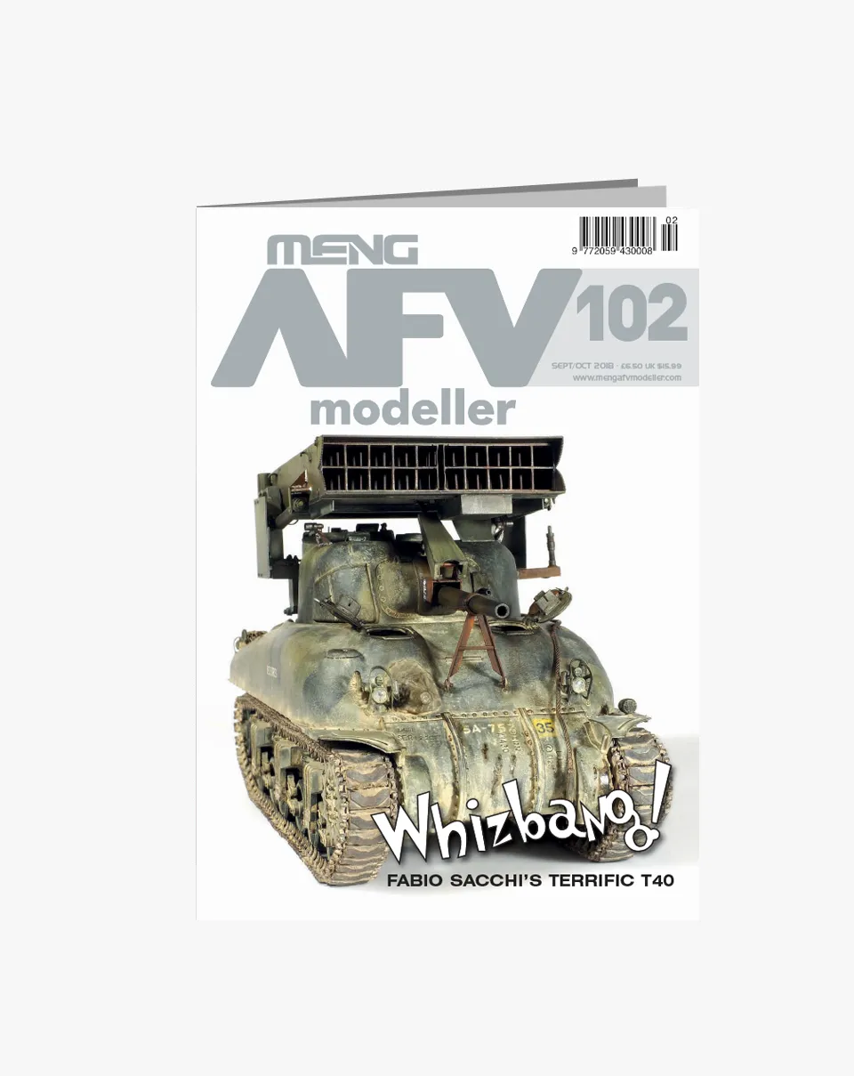 AFV Modeller 102 rivista copia singola modellismo