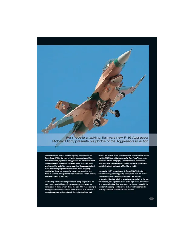 AFV Modeller AIR 25 PDF Aggressor Vipers Nevada