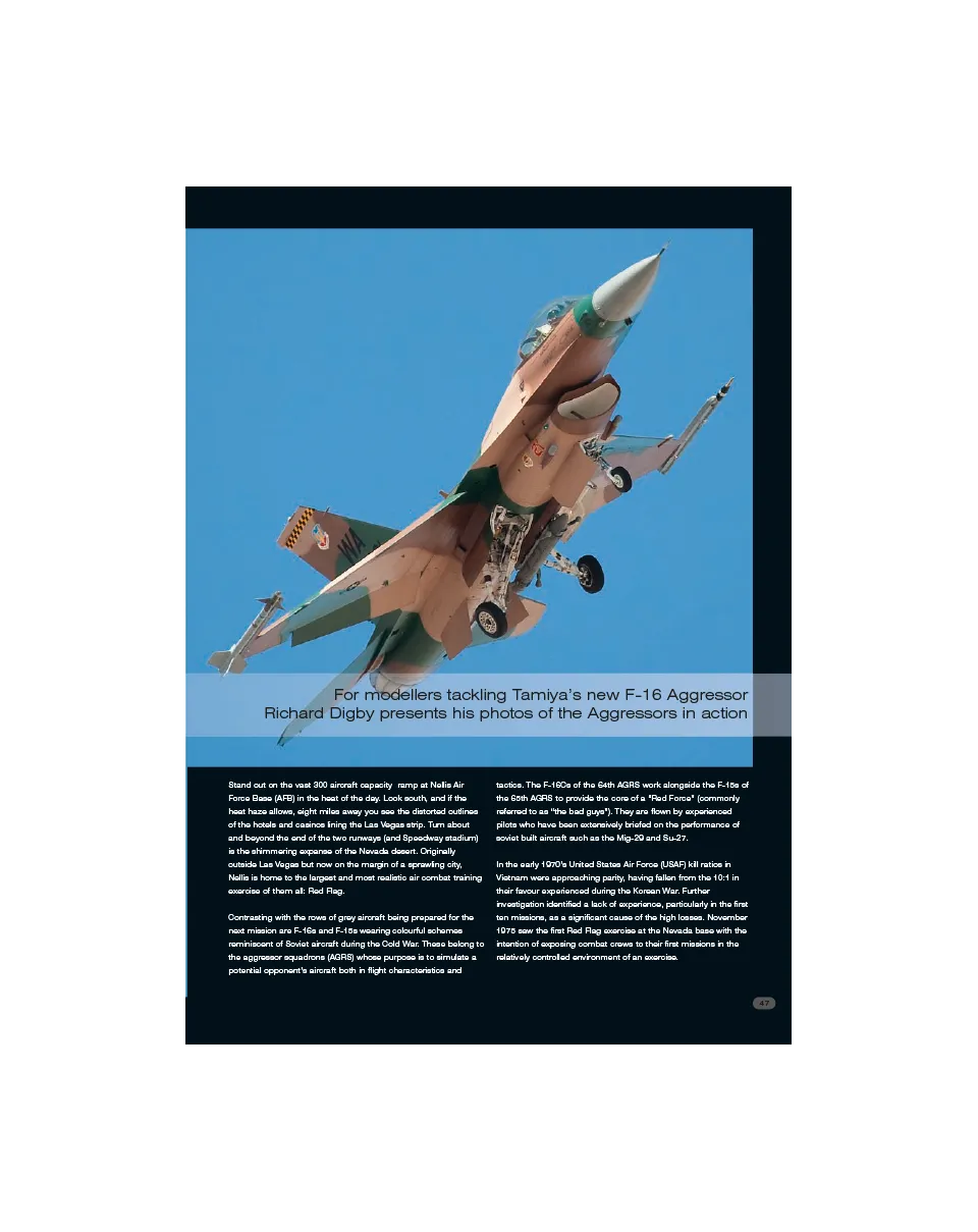 AFV Modeller AIR 25 PDF Aggressor Vipers Nevada