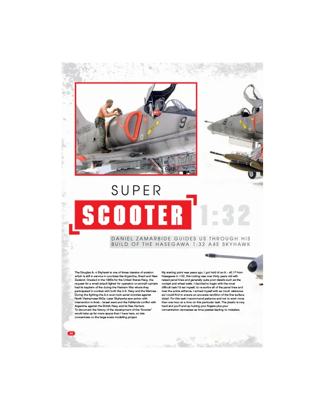 AFV Modeller AIR61 Super Scooter articolo PDF aerei