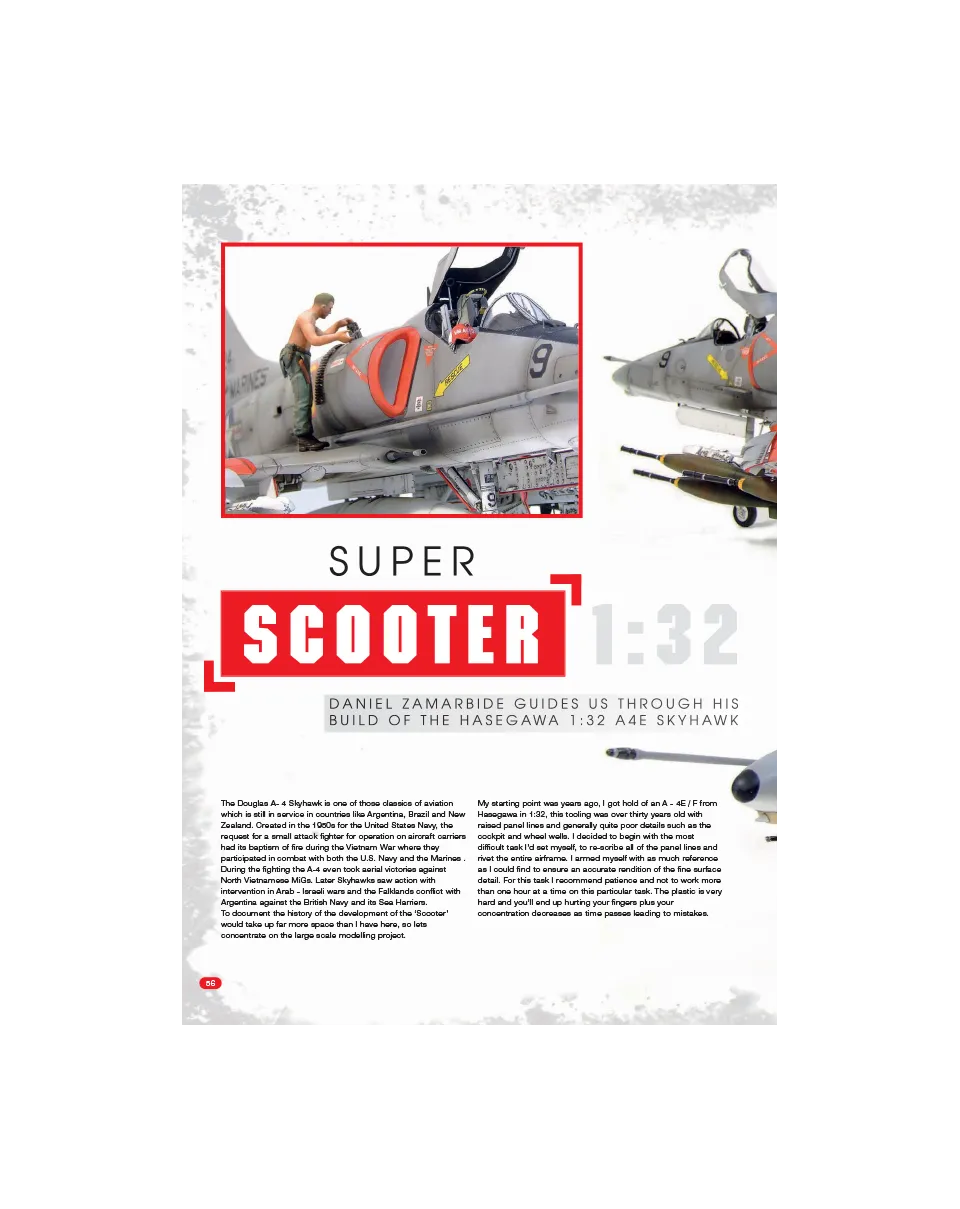 AFV Modeller AIR61 Super Scooter articolo PDF aerei