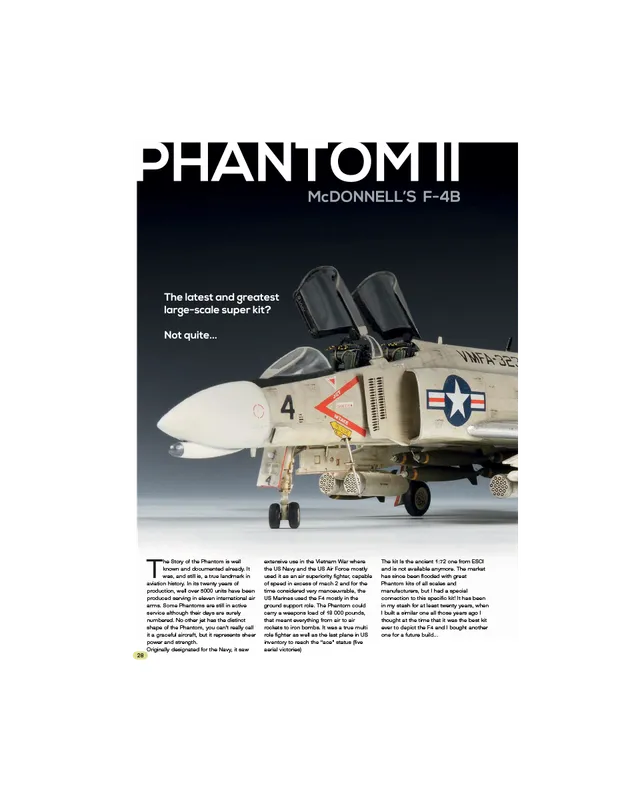 AFV Modeller AIR71 Phantom Menace articolo PDF singolo