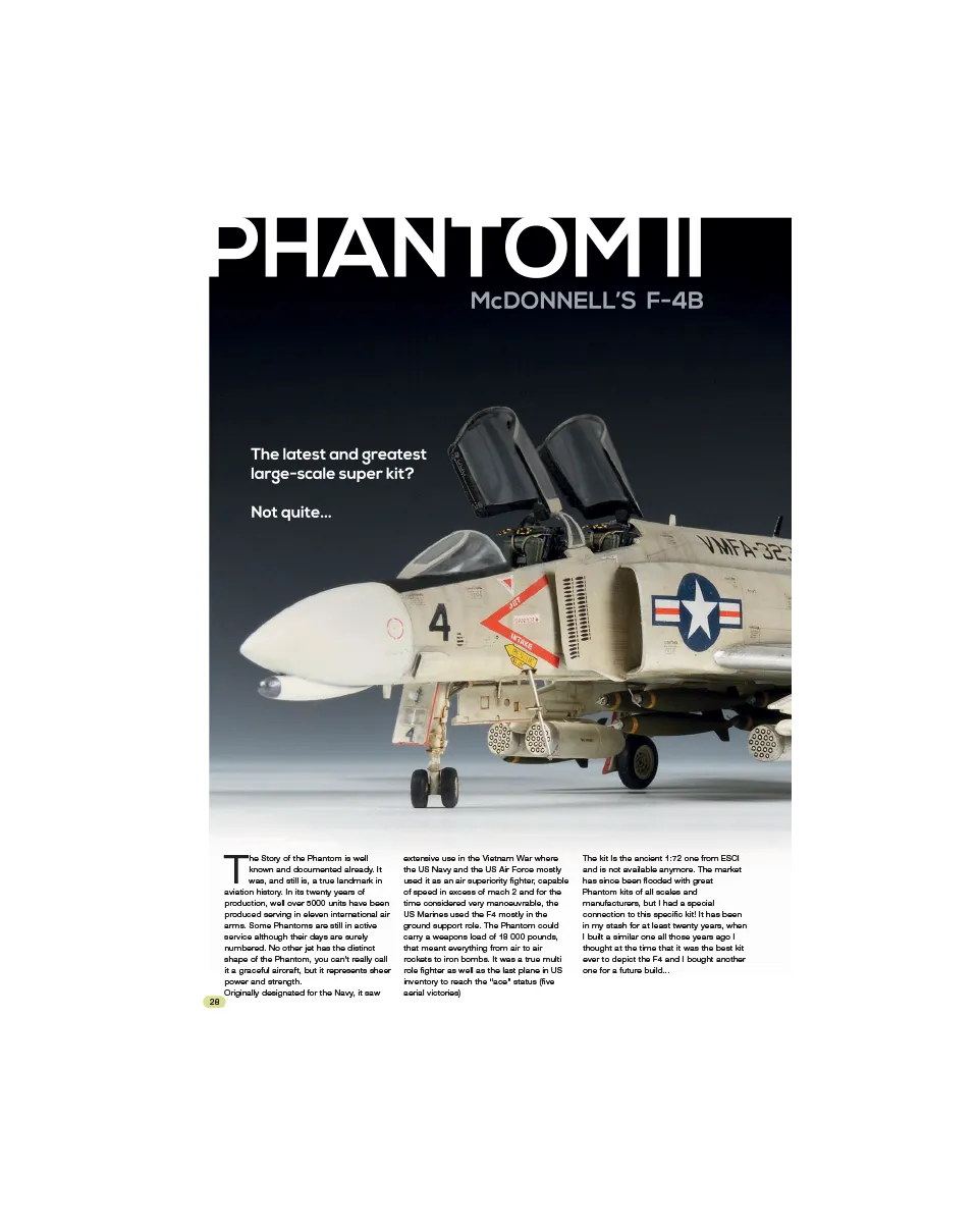 AFV Modeller AIR71 Phantom Menace articolo PDF singolo