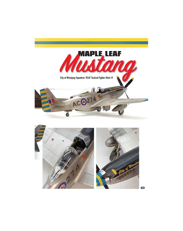 AFV Modeller AIR109 Maple Leaf Mustang articolo PDF aerei