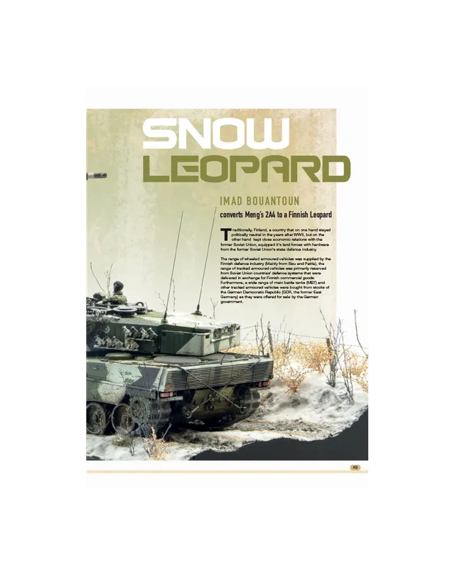 AFV Modeller AFV AFV112 articolo PDF Snow Leopard