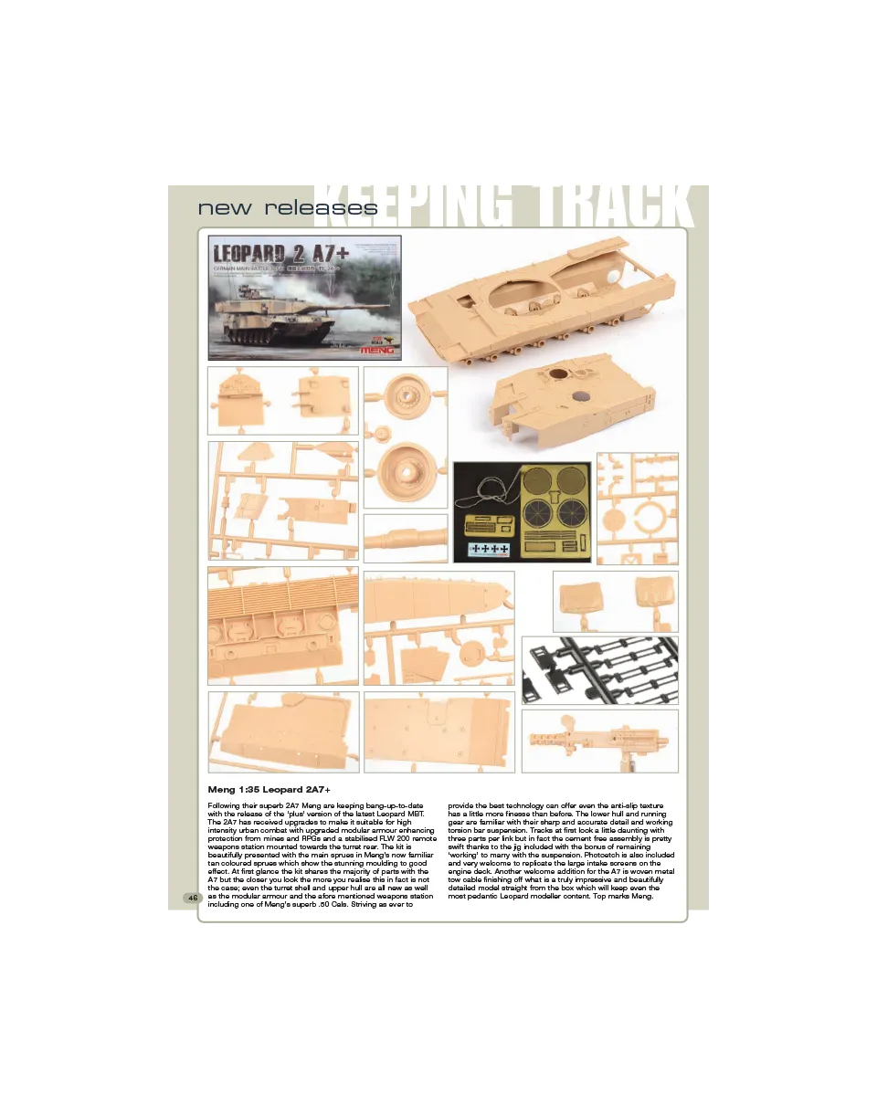 AFV Modeller AFV107 Rivista PDF Keeping Track