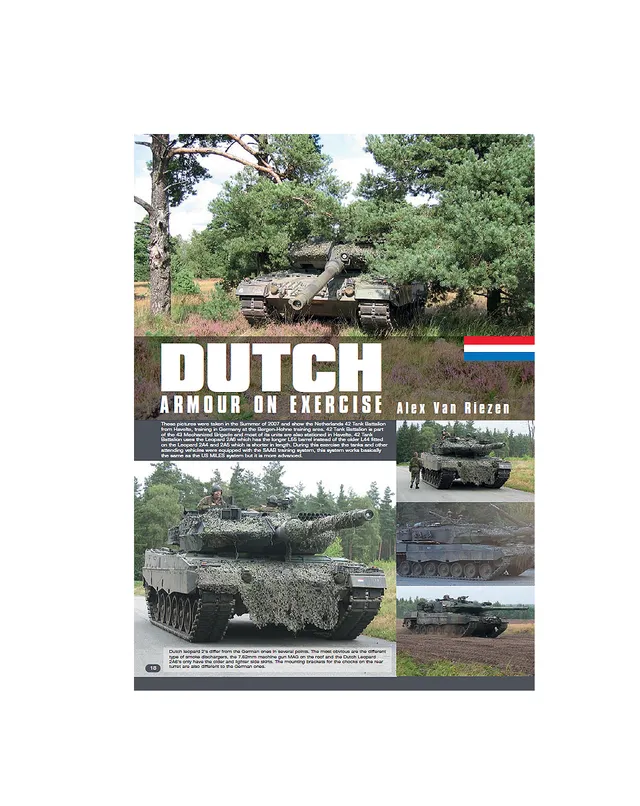AFV Modeller 51 Dutch Armour articolo PDF copia singola esercitazione
