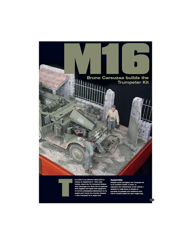 AFV Modeller Issue 49 M16 General Overhaul rivista PDF