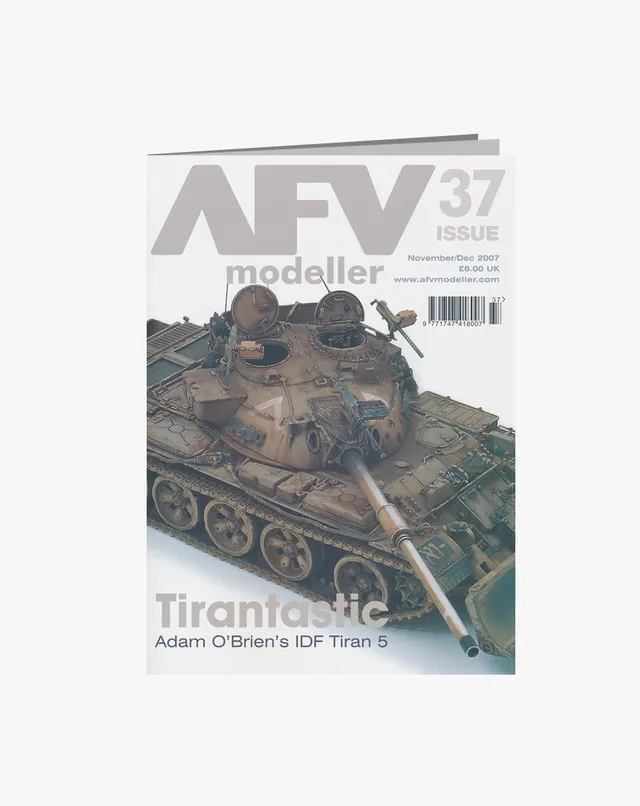 AFV Modeller Meng AFV 37 rivista numero 37 copia singola mezzi