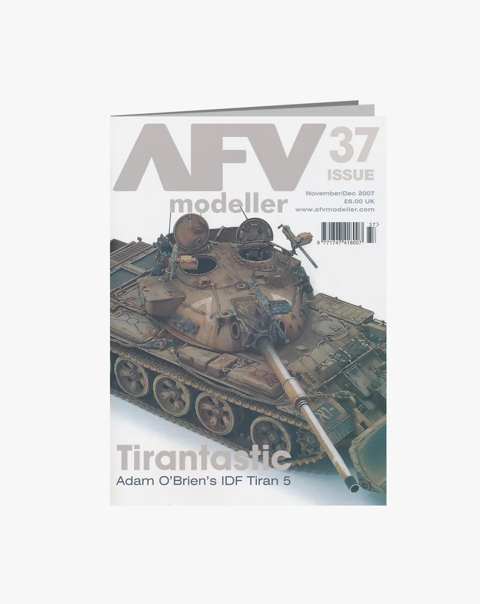 AFV Modeller Meng AFV 37 rivista numero 37 copia singola mezzi