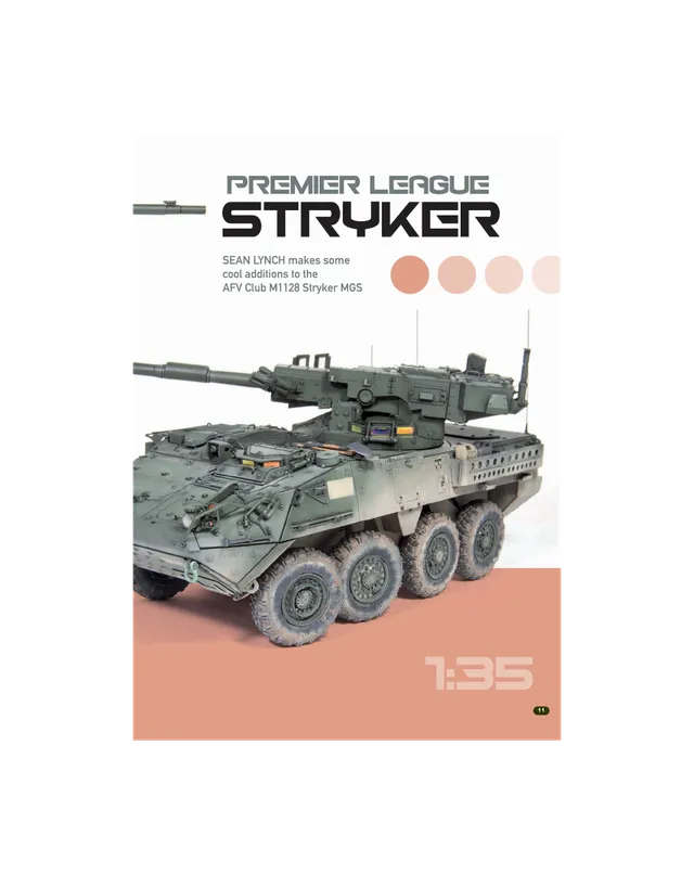 AFV Modeller 111 M1128 Stryker MGS rivista PDF singola